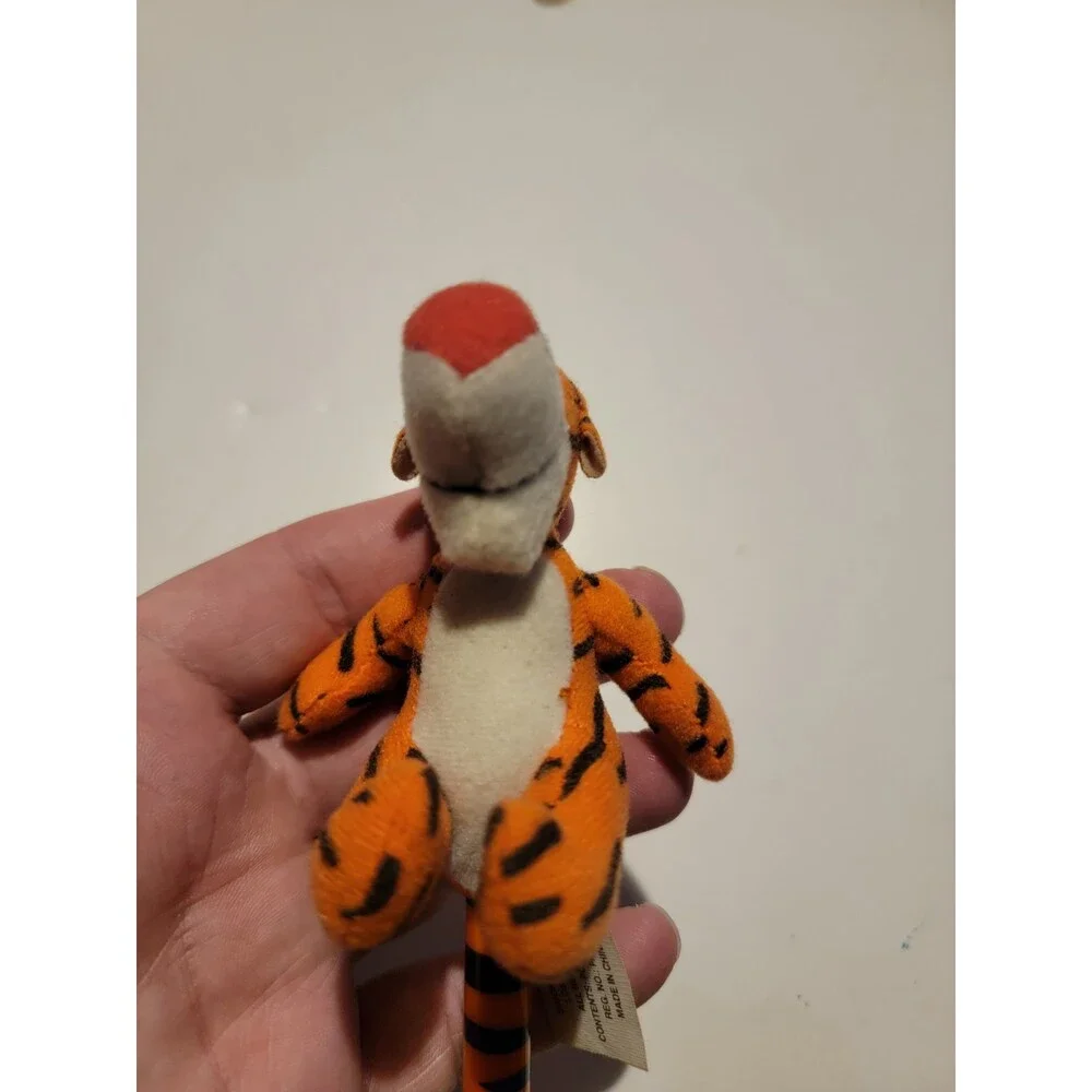McDonald's The Book Of Pooh Tigger Plush Pen Happy Meal Toy Loose Disney Vintage